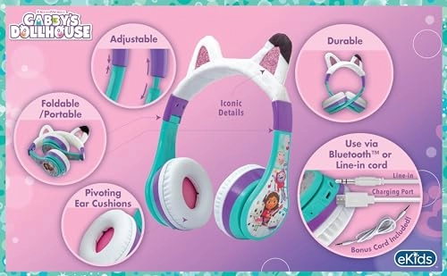 Gabbys Dollhouse Wireless Headphone