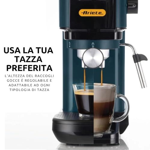 1399 Espresso Machine ESE Pods & Coffee Powder Cappuccino 1399
