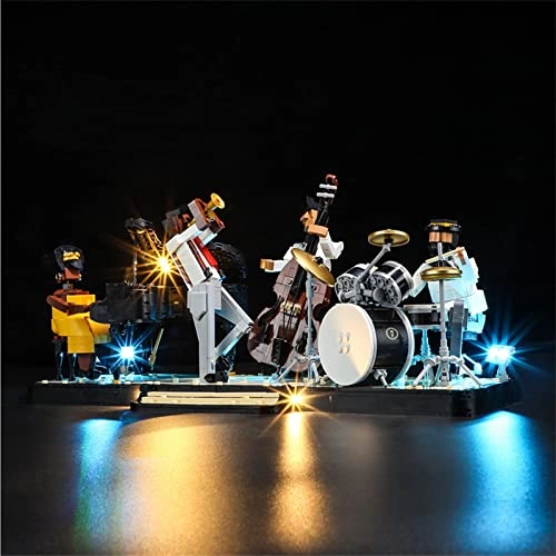 LED Light Kit Compatible with Lego Jazz Quartet (21334)