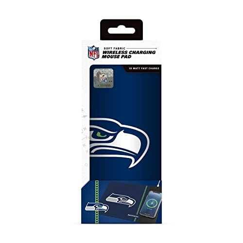 NFL Wireless Charging Mouse Pad - 22.86x9.91 cm