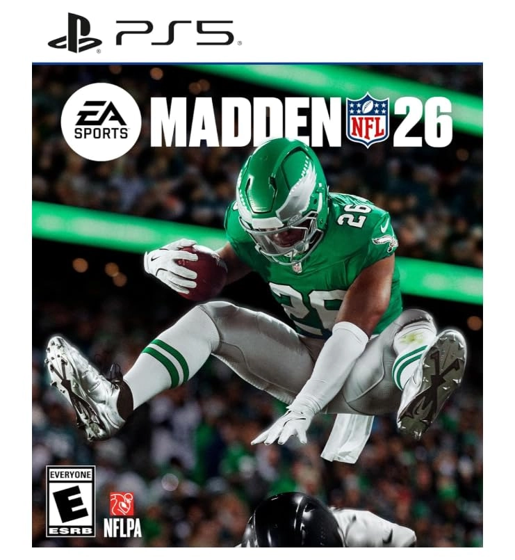 PlayStation 5 Slim Disc + Dualsense White Controller + NBA 2K26 + Madden NFL 26