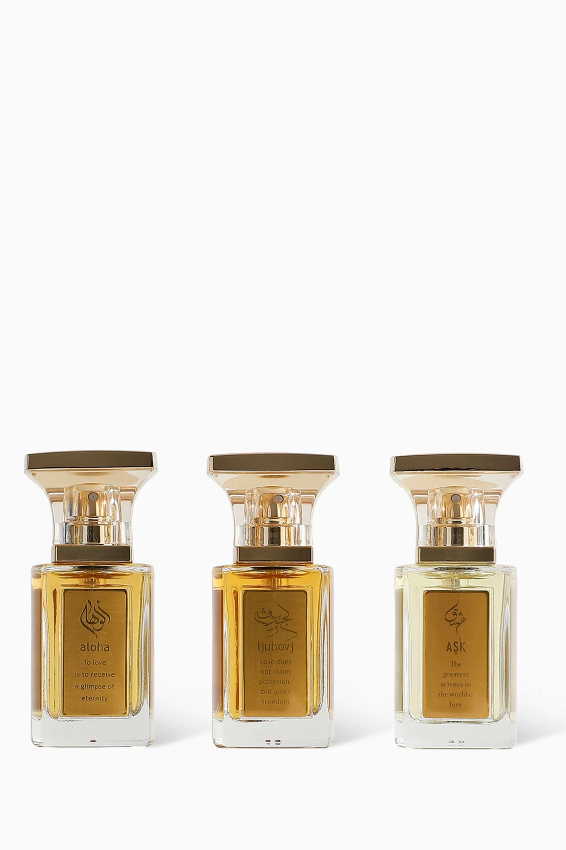 Khaltat Blends of Love Ljubovj - 30ml + Aloha + Ask Eau de Parfum