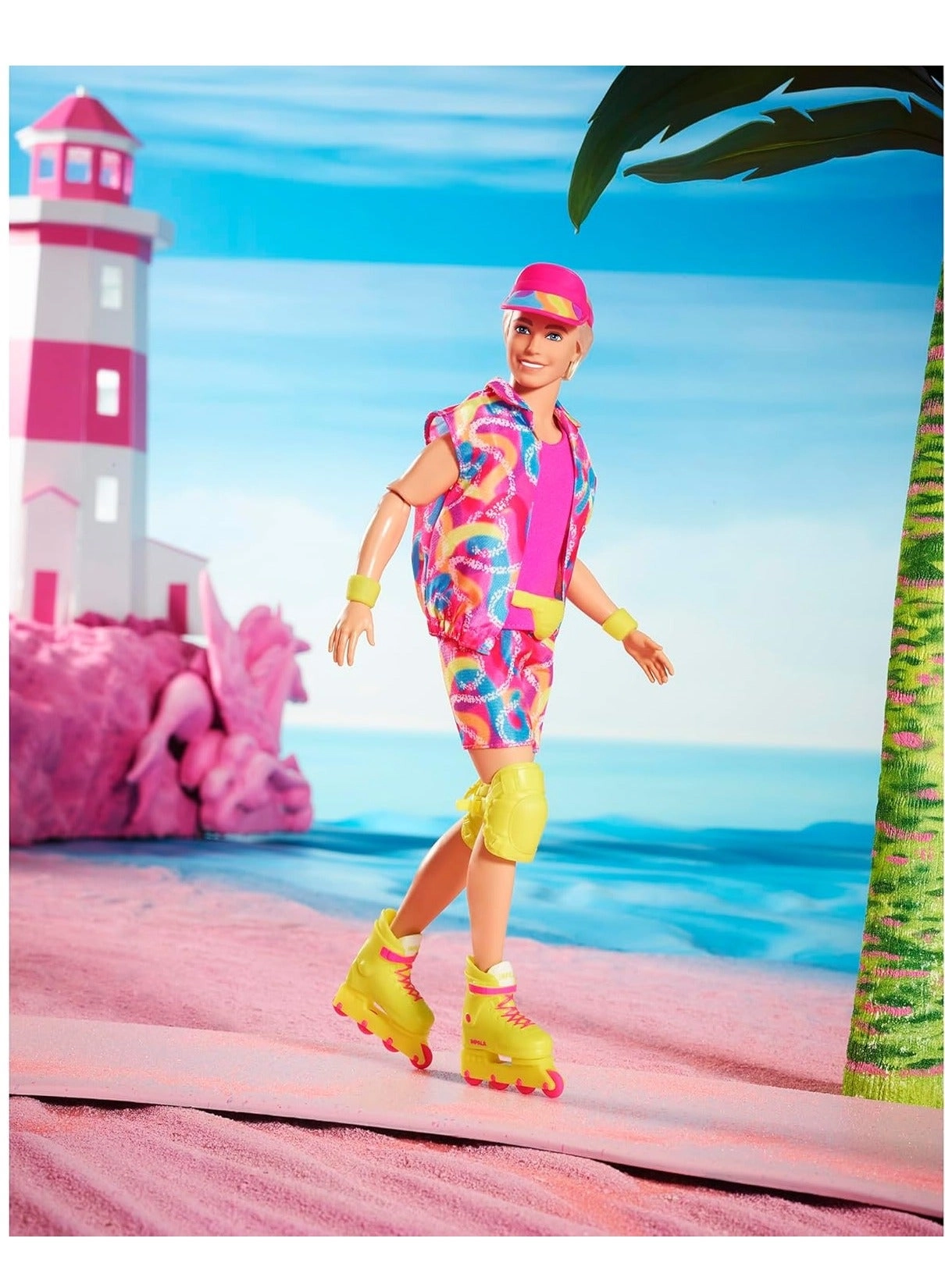 Ken Inline Skating Doll - JBJ51 Multi-coloured Ages 3+