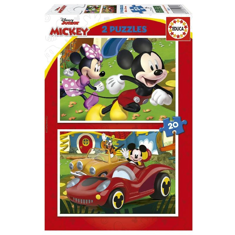 Educa Disney Junior Mickey Mouse Fun House Puzzle (19311) - 40 pcs