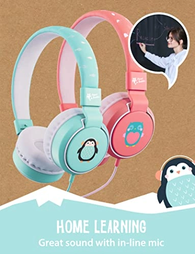 Pepper the Penguin Wired Headphone