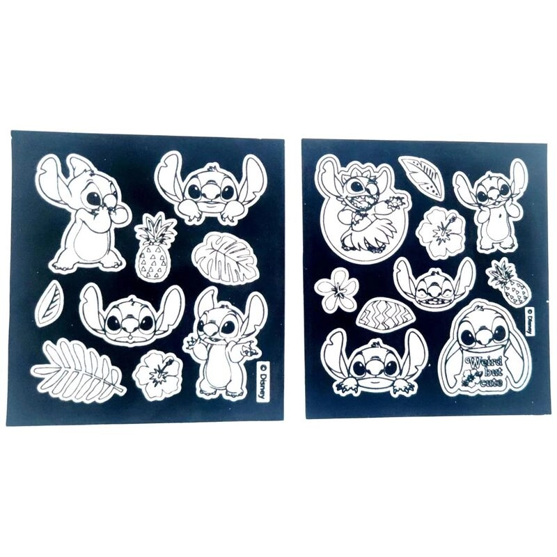 Stitch Activity Sticker Book Velvet Jewel