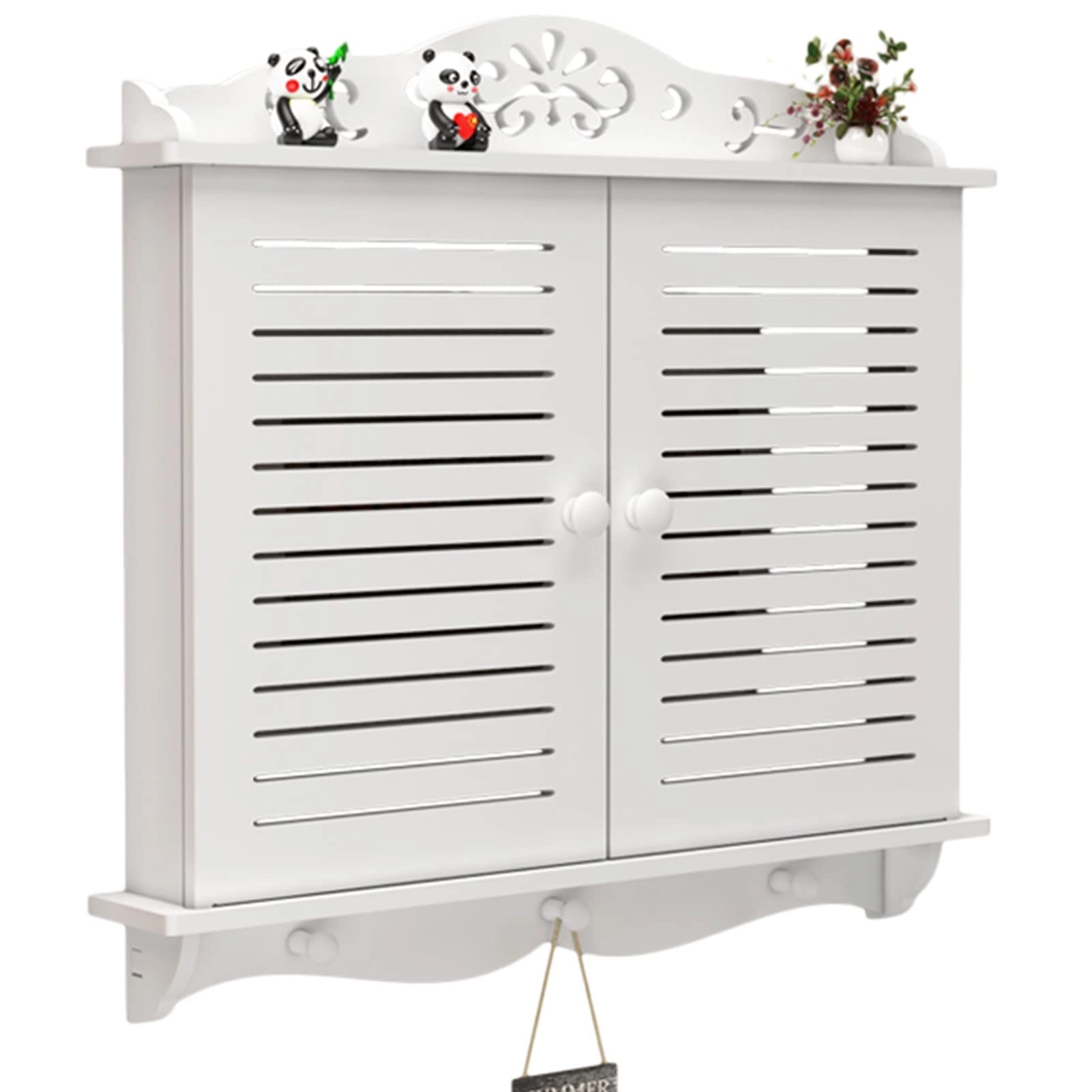 Ivan Tech Router Storage Box - 58x52x7cm White