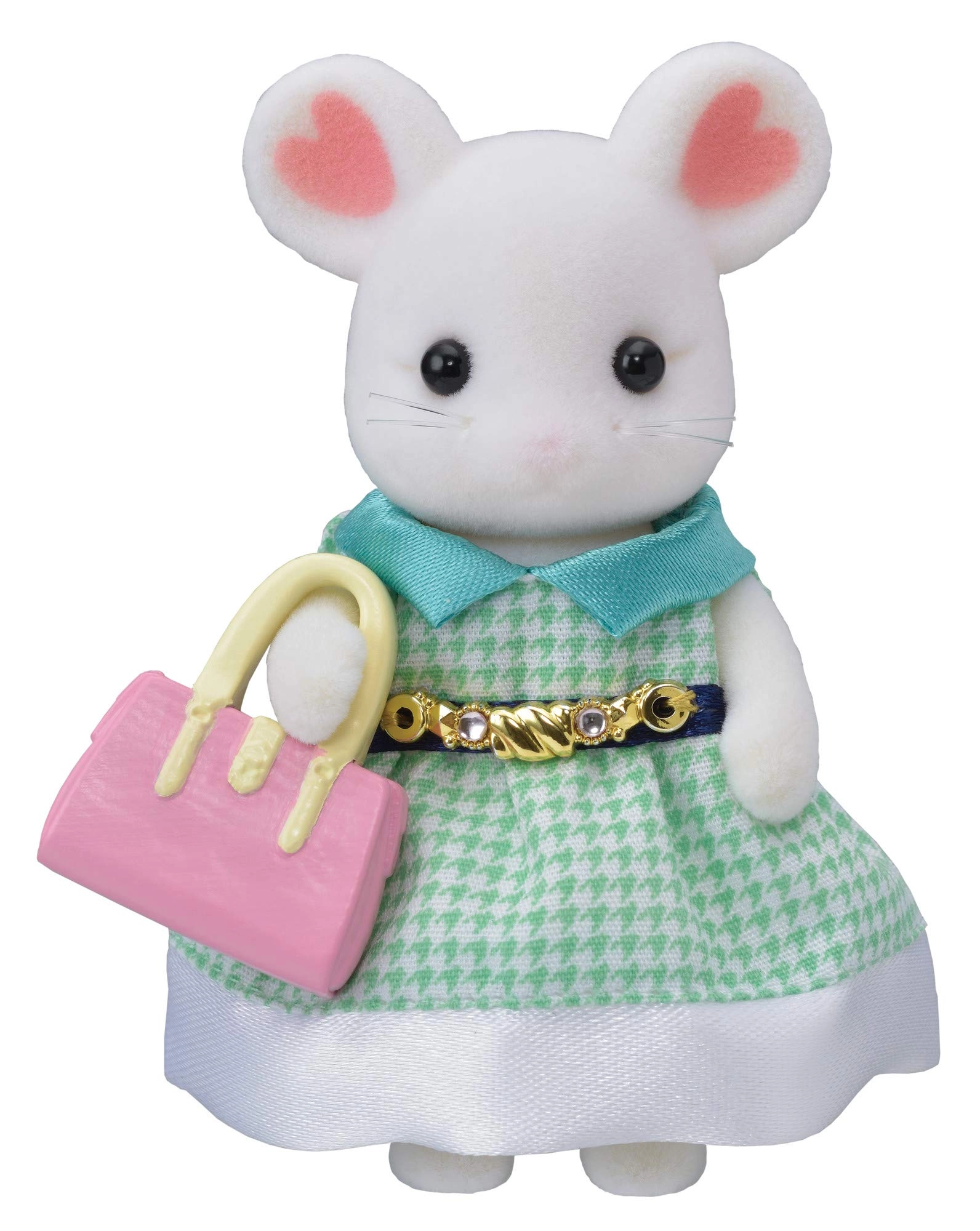 Calico Critters Town Girl Series - Stephanie Marshmallow Mouse (CC3038)