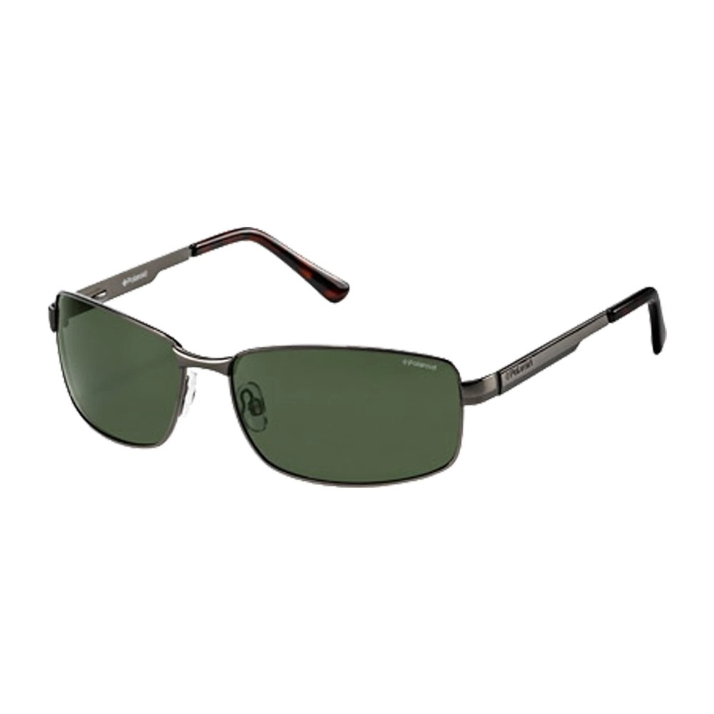 Polaroid P4416 - Rectangular Sunglasses Dark Gun