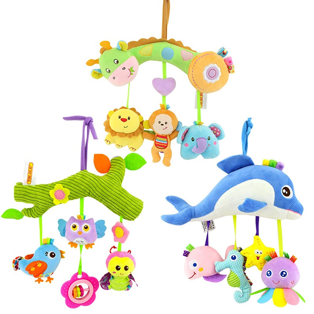 Hanging Rattle - 6 months Dolphin & Friends