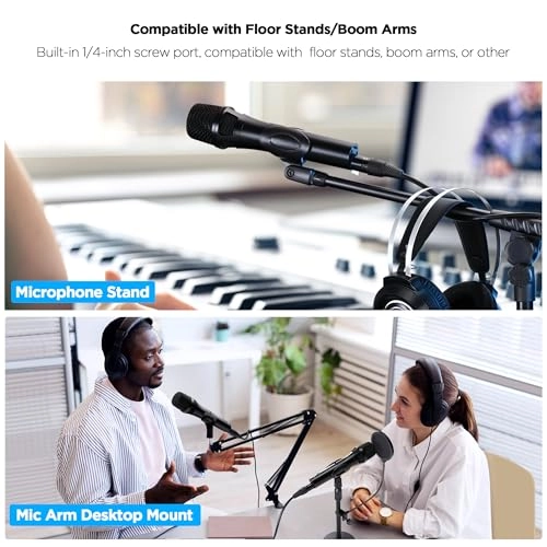 podcast dynamic microphone USB+XLR Microphone