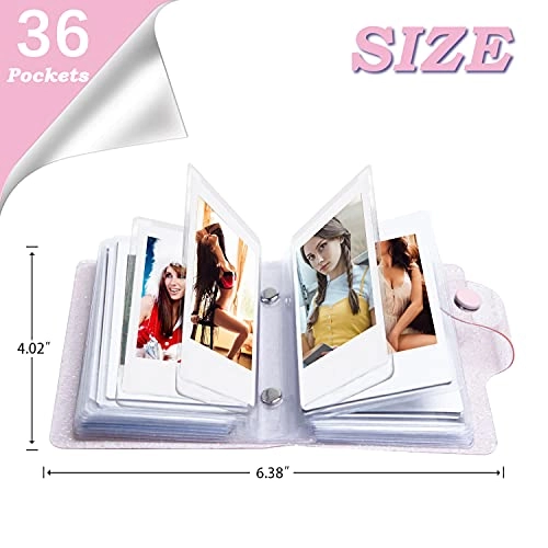 Mini Photo Album - 36 Pockets Pack