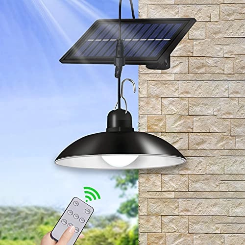 Solar Powered LEDs Ceiling Light - Warm white Dimmable