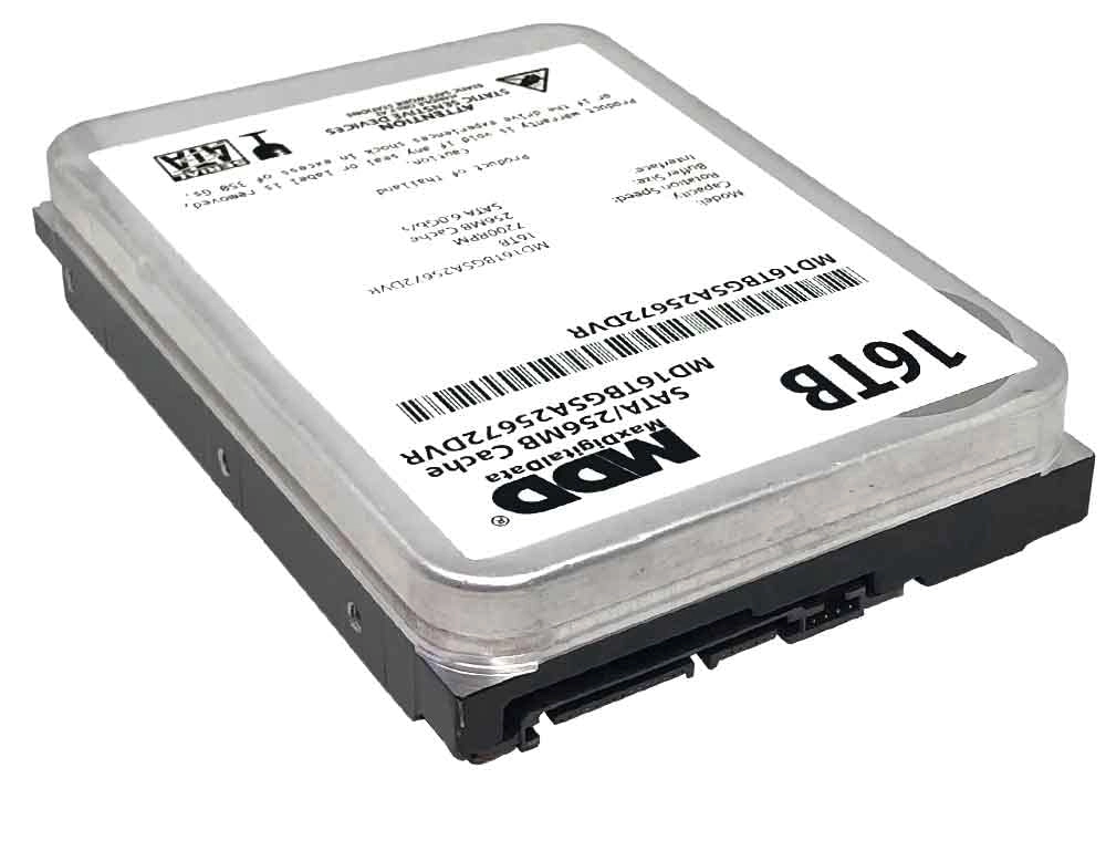 (Renewed) 3.5" 7200rpm 256MB SATA 6Gb/s (MD16TGSA25672DVR) - 16TB