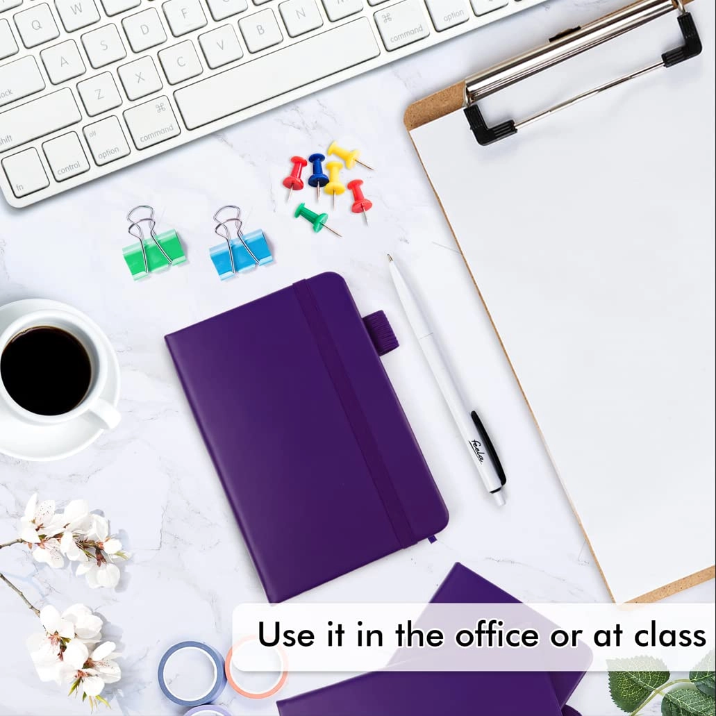 Pocket Notebook A6 Hardcover - Lined 56 Sheets