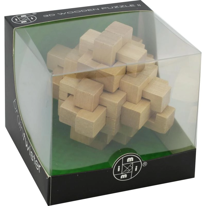 X 3 Lock 3D Wooden Puzzle (MT68555)