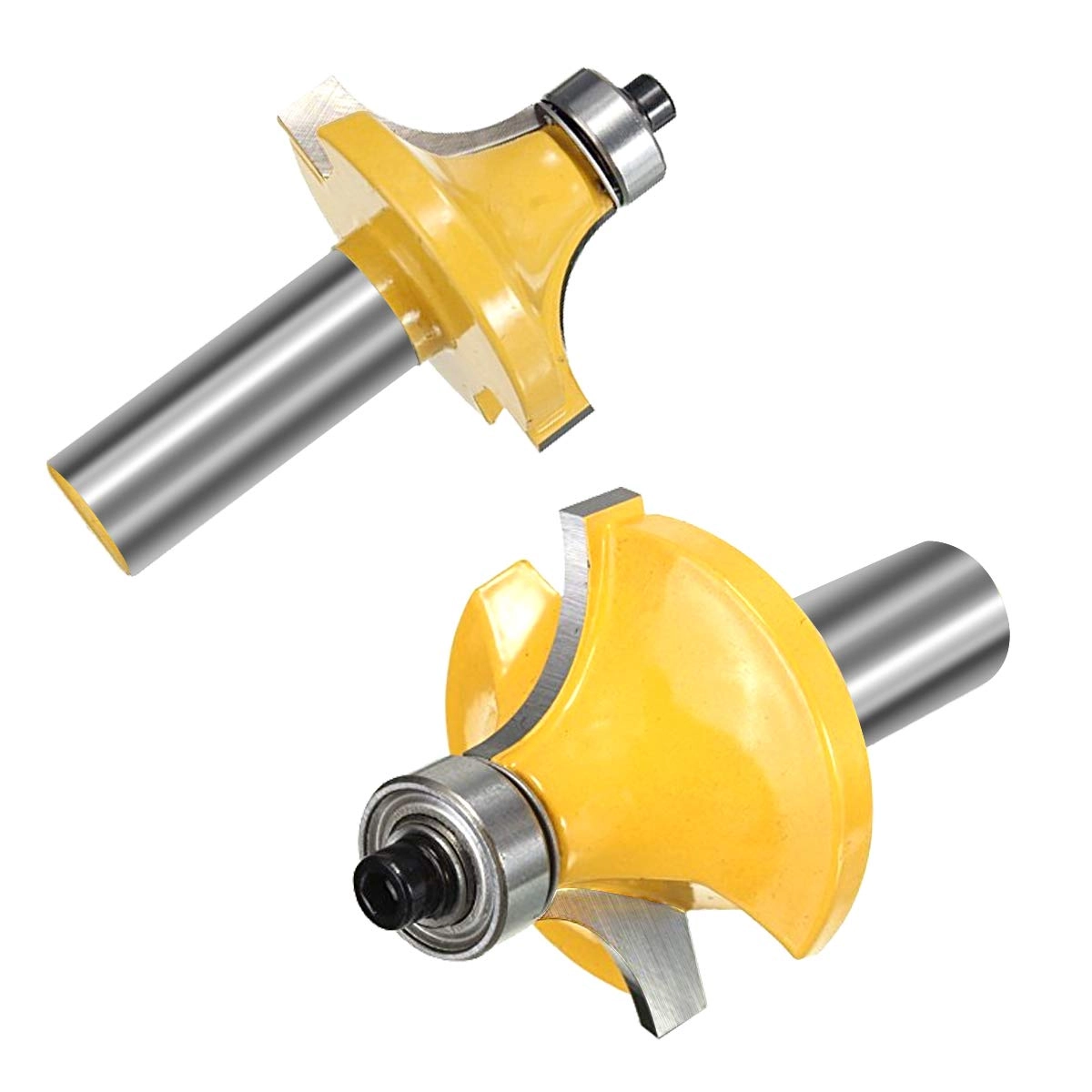 Round-Over Router Bit Set - 1/2 Inch Shank 6 Pcs