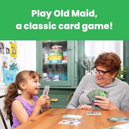 Frankenstein + Old Maid Card Game 2-in-1 Playset - 3 and up