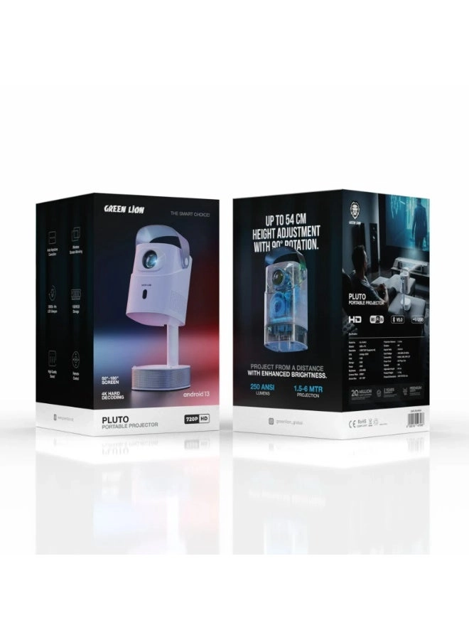 Pluto GNPLPRJRWH 250 ANSI lumens