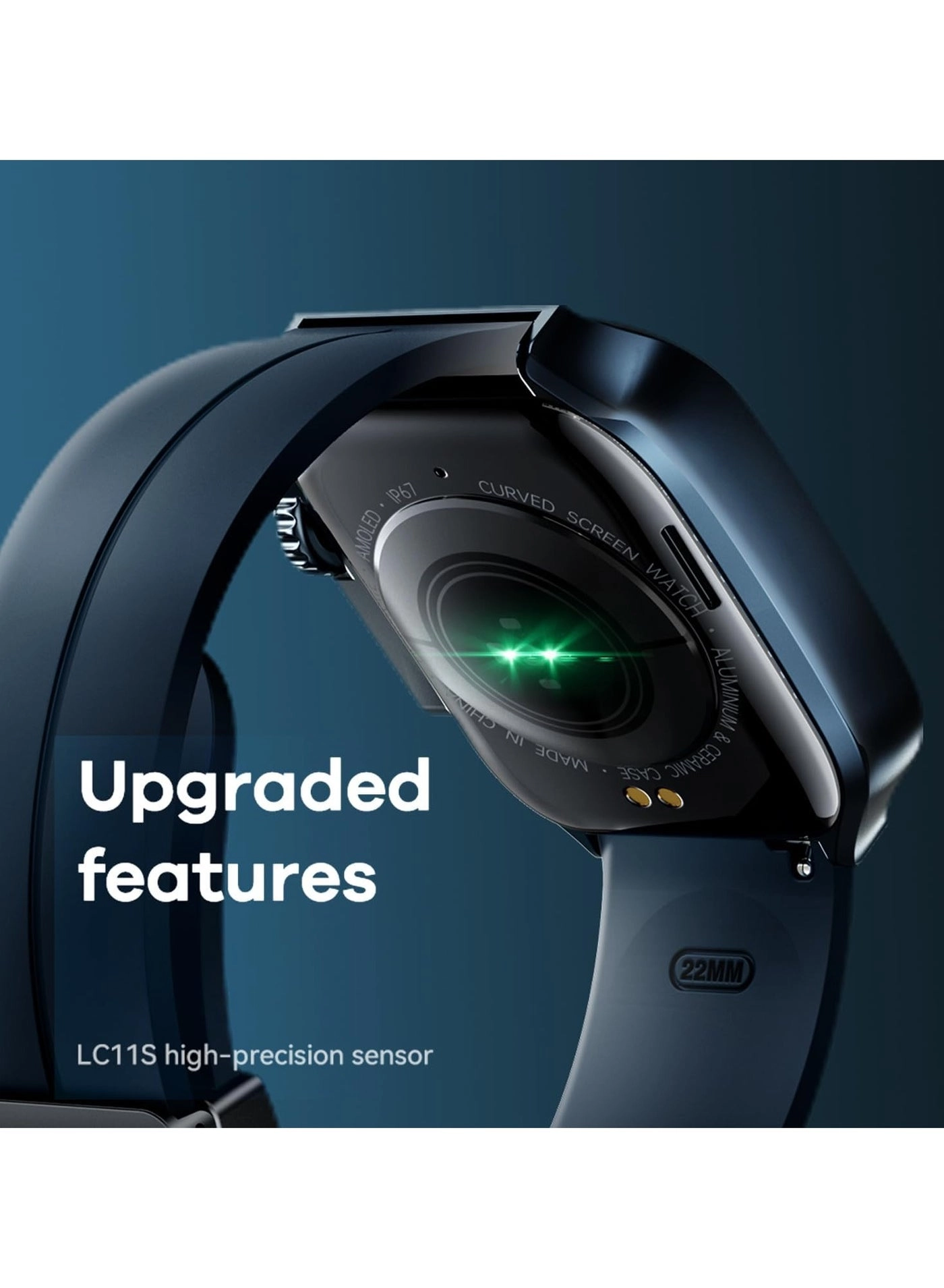 Ruiliang Zhirui - AMOLED Heart Rate Monitor Blue