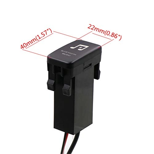 Car Bluetooth Music Adapter Module Panel - Toyota Hilux VIGO Coaster Corolla ex Yaris Reiz