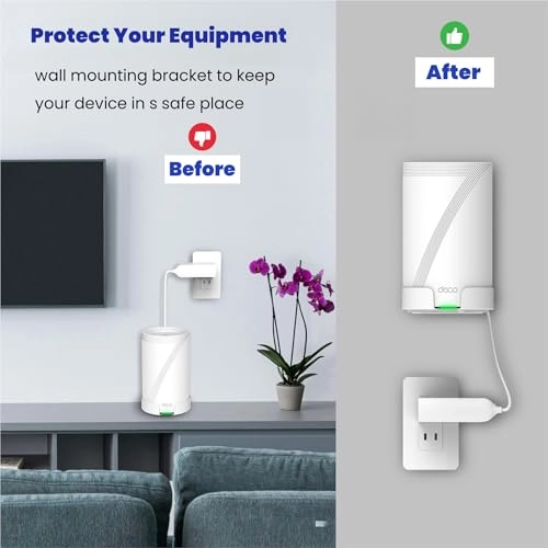 TP-BE63-WM-Stander - 2 Pieces TP Link Deco BE63 / BE65