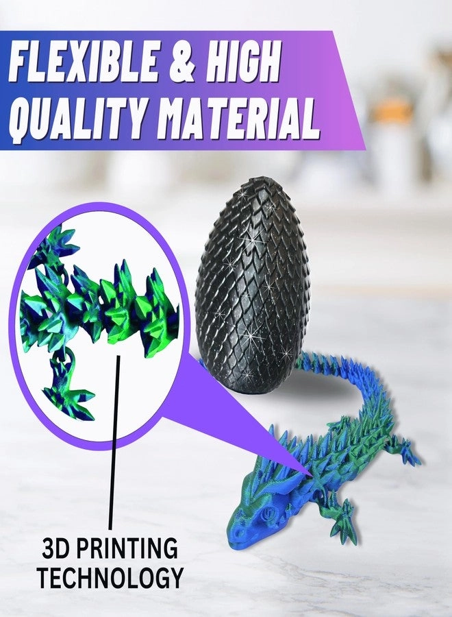 Articulated 3 Dimensional Printed Dragon