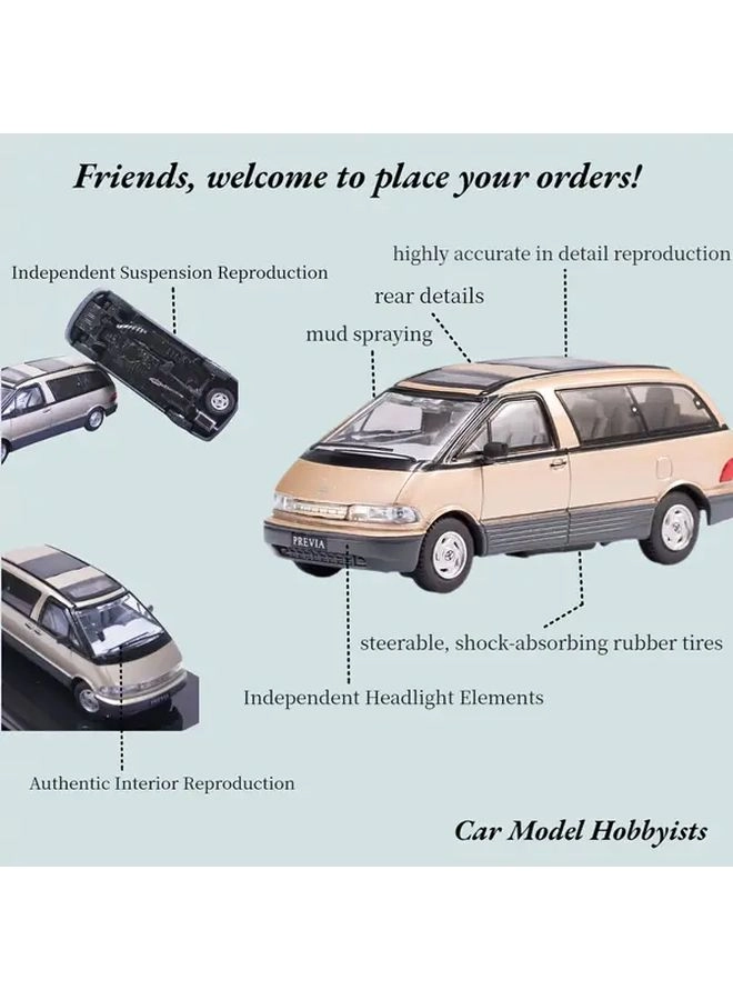 Generic TOYOTA PREVIA - 1:64 die-cast