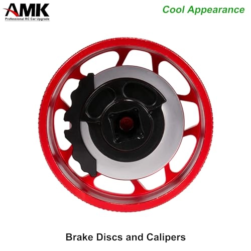 RC Hand Wheel - Aluminum 44.5mm Black