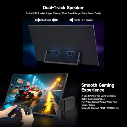 DHX-24.5inch-2K-Portable-Monitor-EU - 24.5 Inches 2560 x 1440 QHD