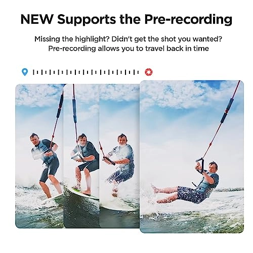 Dual Screen Sports Camera 4K30 32GB Bundle