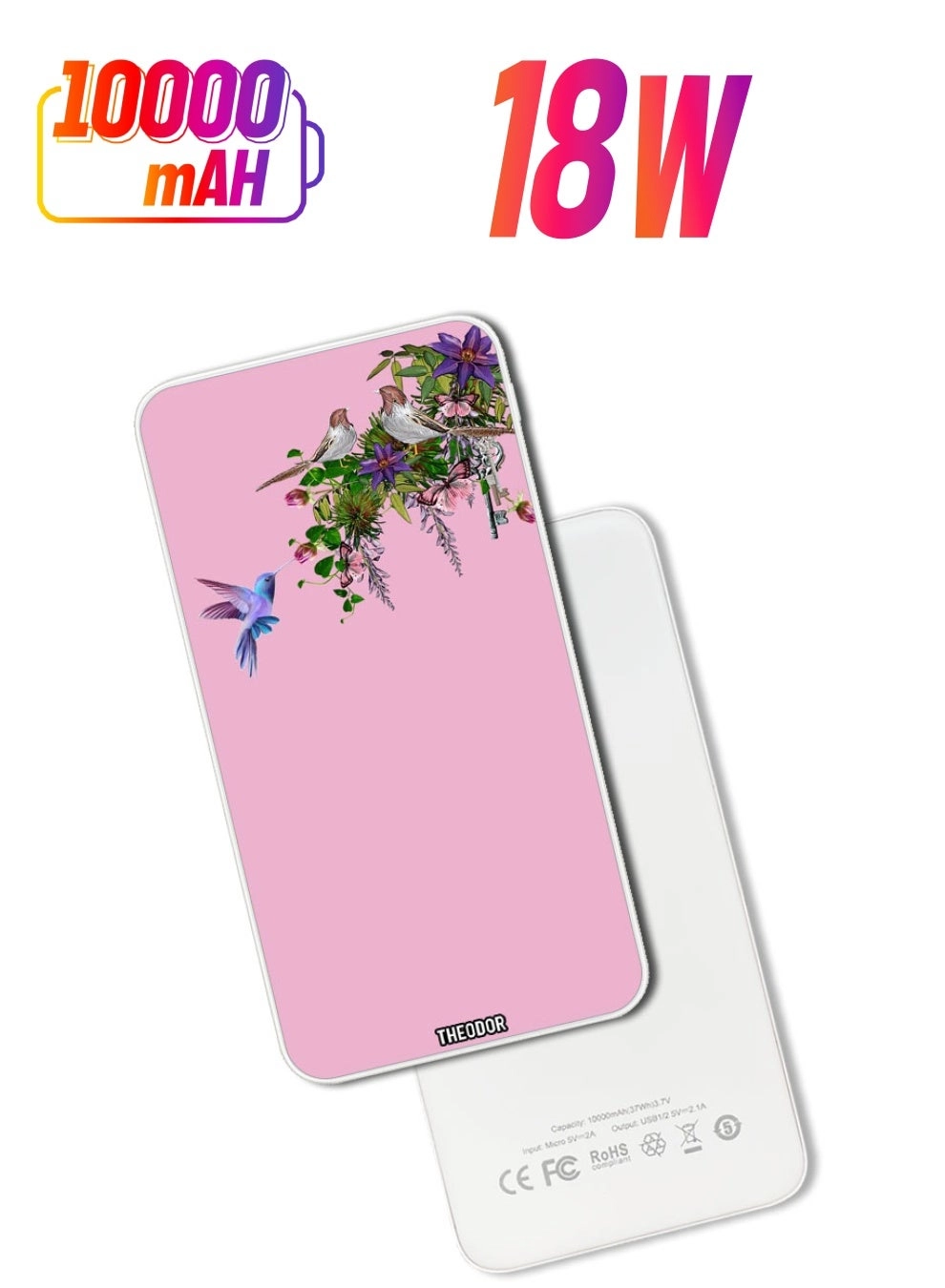 Theodor PPBA038 - 10000mAh 18W