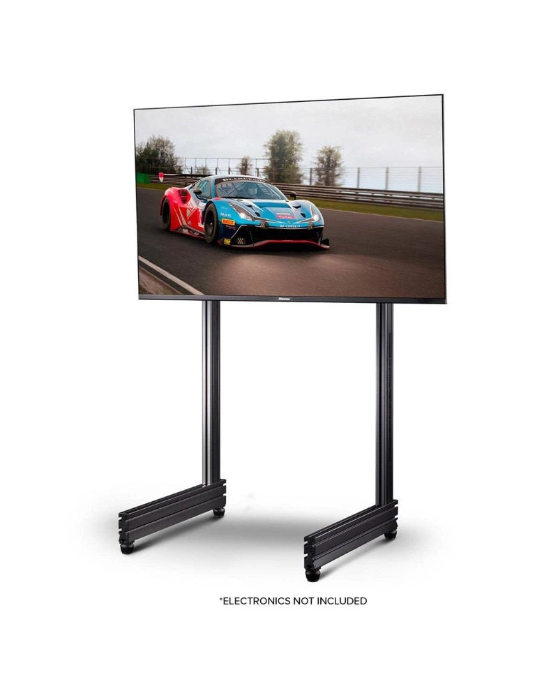 Elite Freestanding Single Monitor Stand - Black Edition