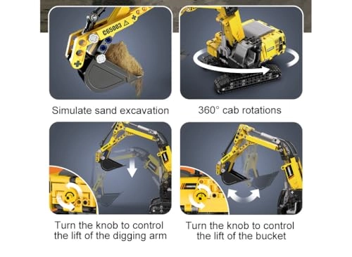 Excavator - 467pcs 1:20