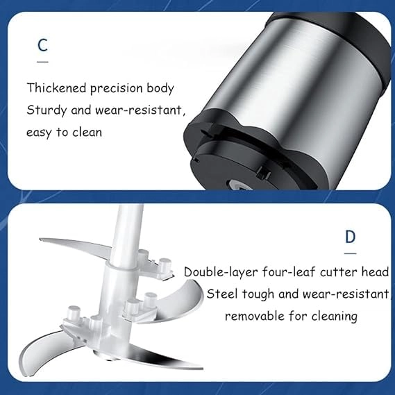 Food Processor Blender - 2L3L 300W