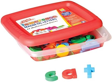 MZA STORES Lowercase AlphaMagnets - 4 to 7 years 42 pieces
