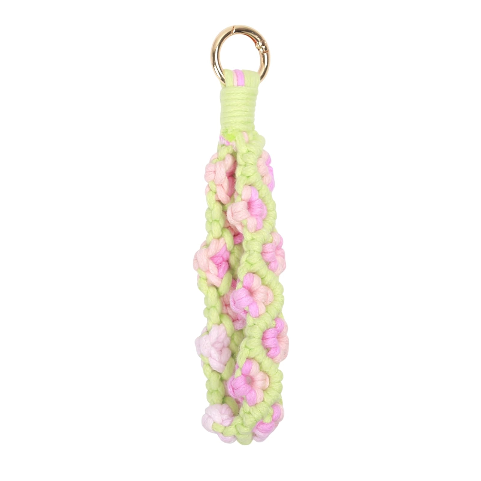Boho Macrame Keychain - Car