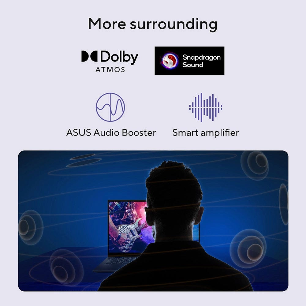 Vivobook 14 X1407QA-LY046W - 14'' Snapdragon X 16GB DDR5 1TB SSD