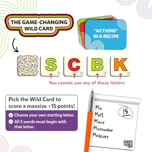 First to 5! - Card Game