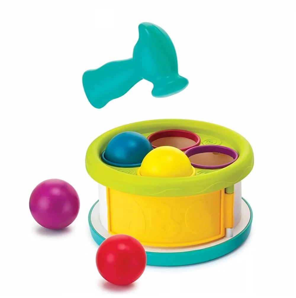 B kids Hammer Ball Drop Drum - 12 months+