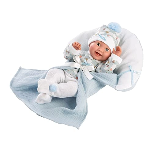 Bimbo Baby Doll - 35 cm Sleeping Eyes Blue Eyes Ages 3+