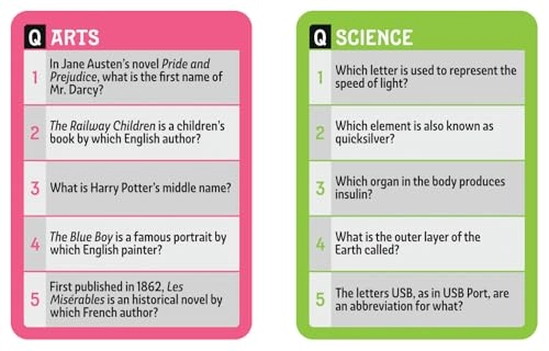 The Star Pub Quiz - 400 Questions Answer Pad & Pencils