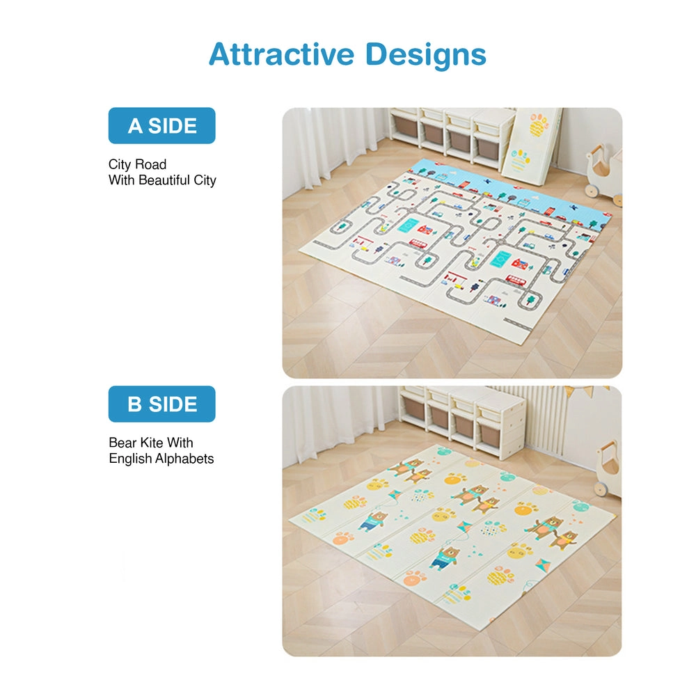 Foldable Waterproof Playmat - Suitable for 6 months & above