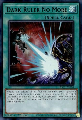 Dark Ruler No More RA01-EN060 - 1st Edition