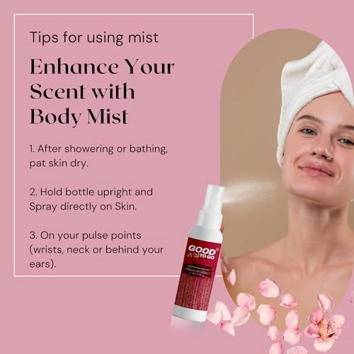 Body Mist - 100 Milliliters Fresh Flower Infused