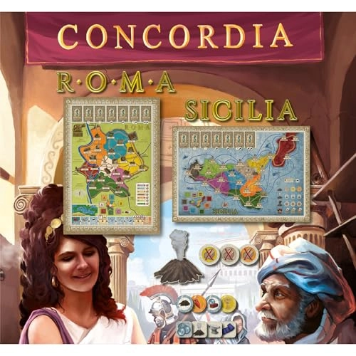 Concordia: Roma/Sicilia - Expansion Strategy Board Game