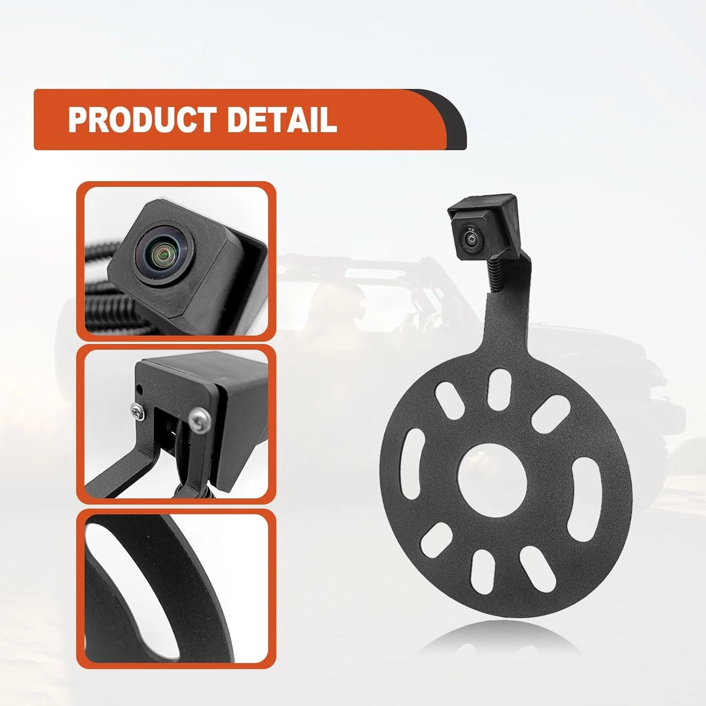 Spare Tire Backup Camera - 972(H) x 504(V) pixels