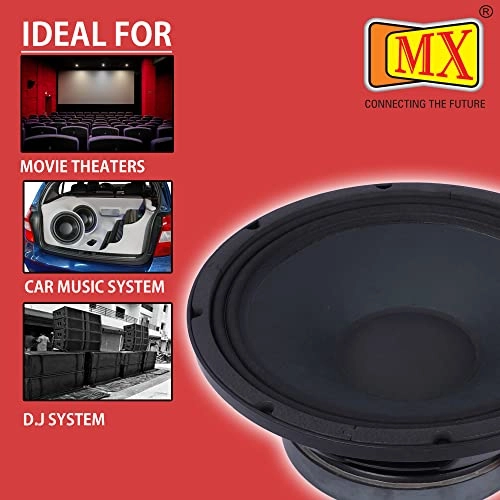 10-Inch Subwoofer Speaker - 250W RMS