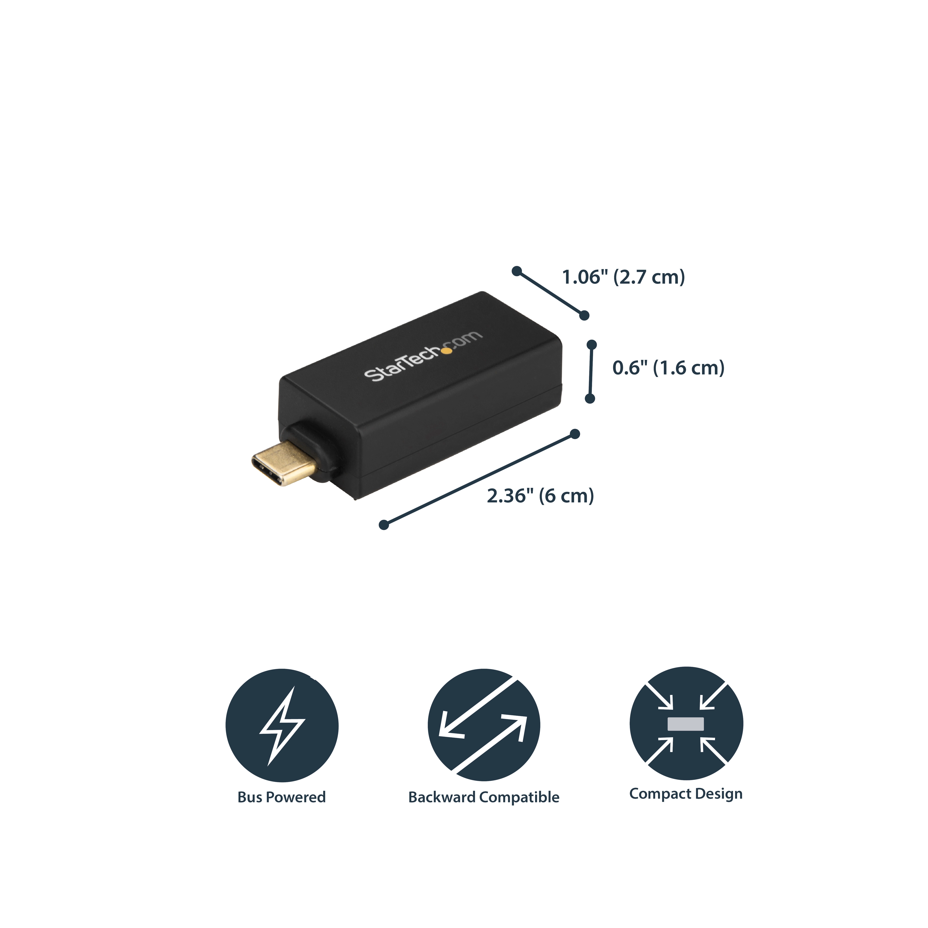 USB-C to Gigabit Ethernet Adapter - USB-C Ethernet