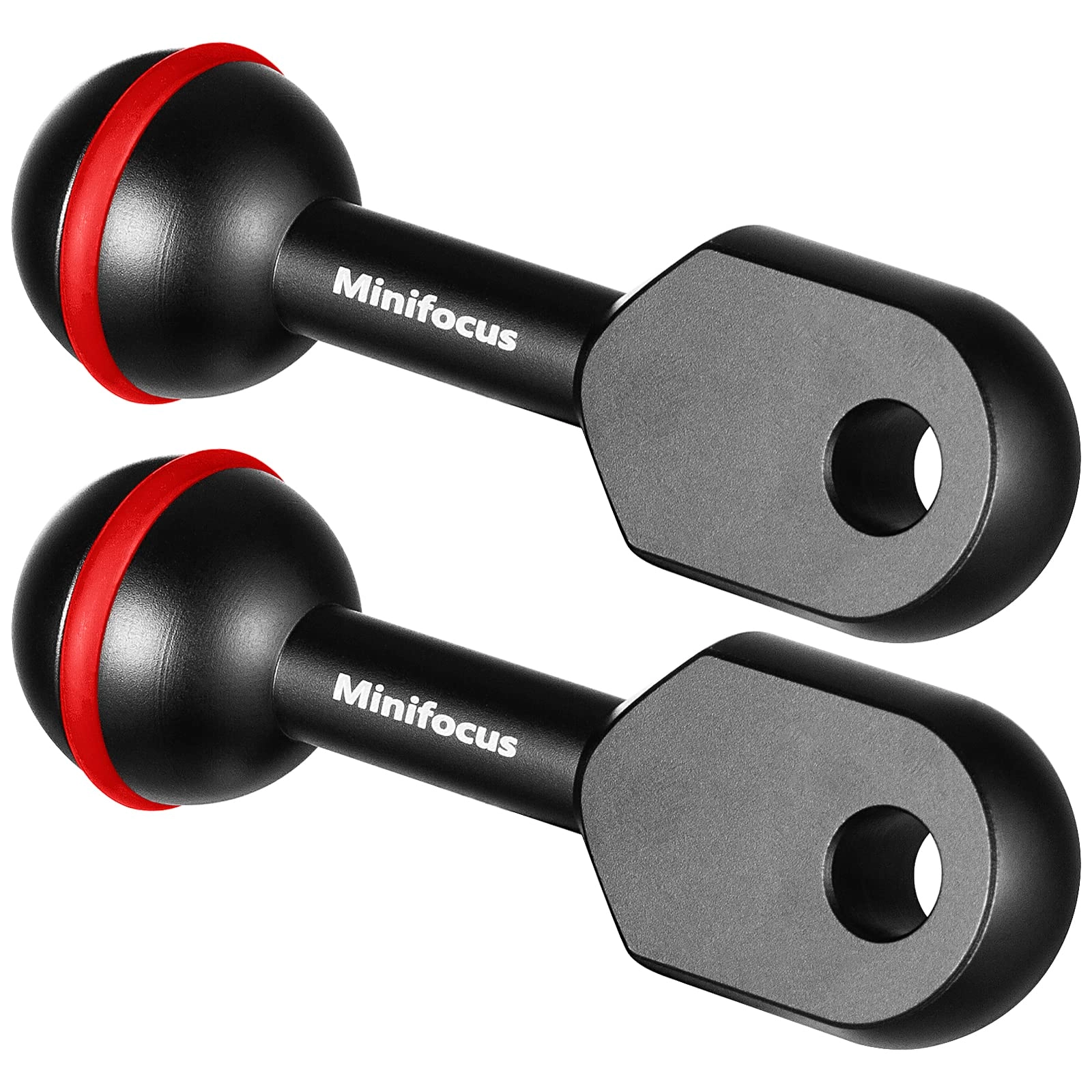 MINIFOCUS YS head mount arm - 2PCS 3.35"/8.5cm 1" ball